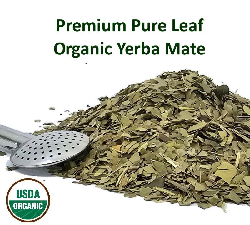 Premium Organic Pure Leaf Yerba Mate 10 x 1 kg (2.2 lbs)