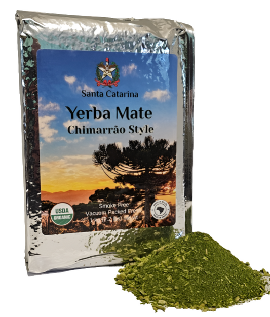 Santa Catarina Organic Fresh Green Chimarrão 10 x 1 Kg (2.2 Lbs)