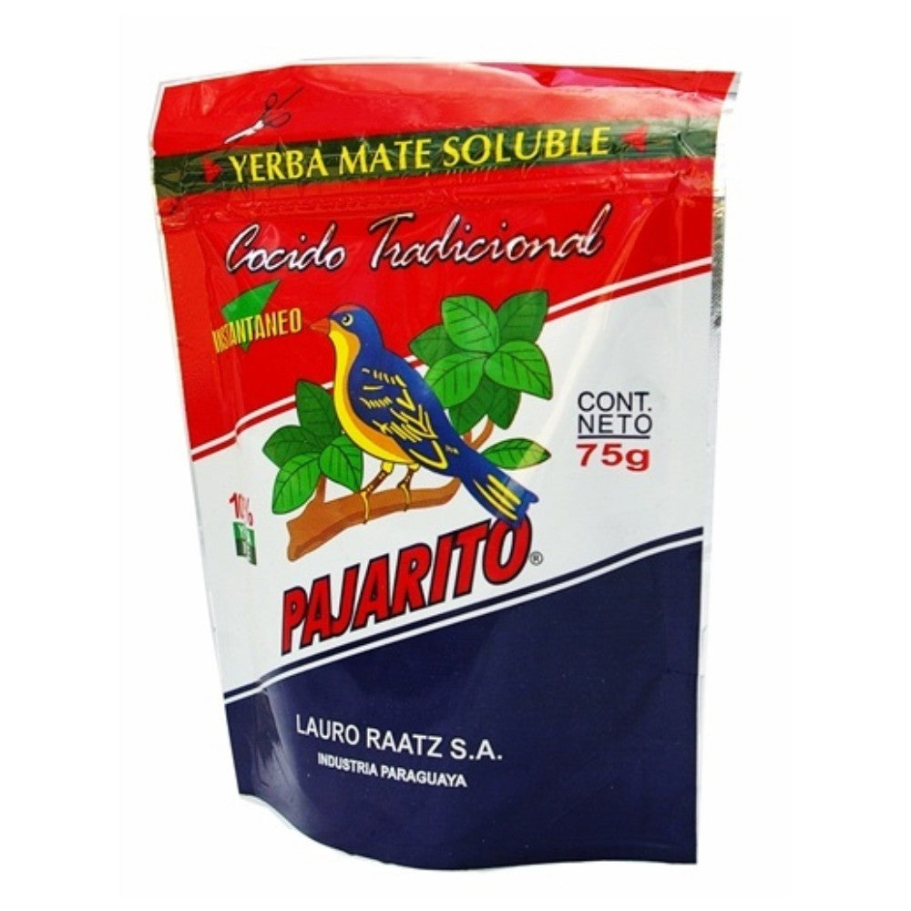 Pajarito Instant Yerba Mate 10 x 75 g Pouch