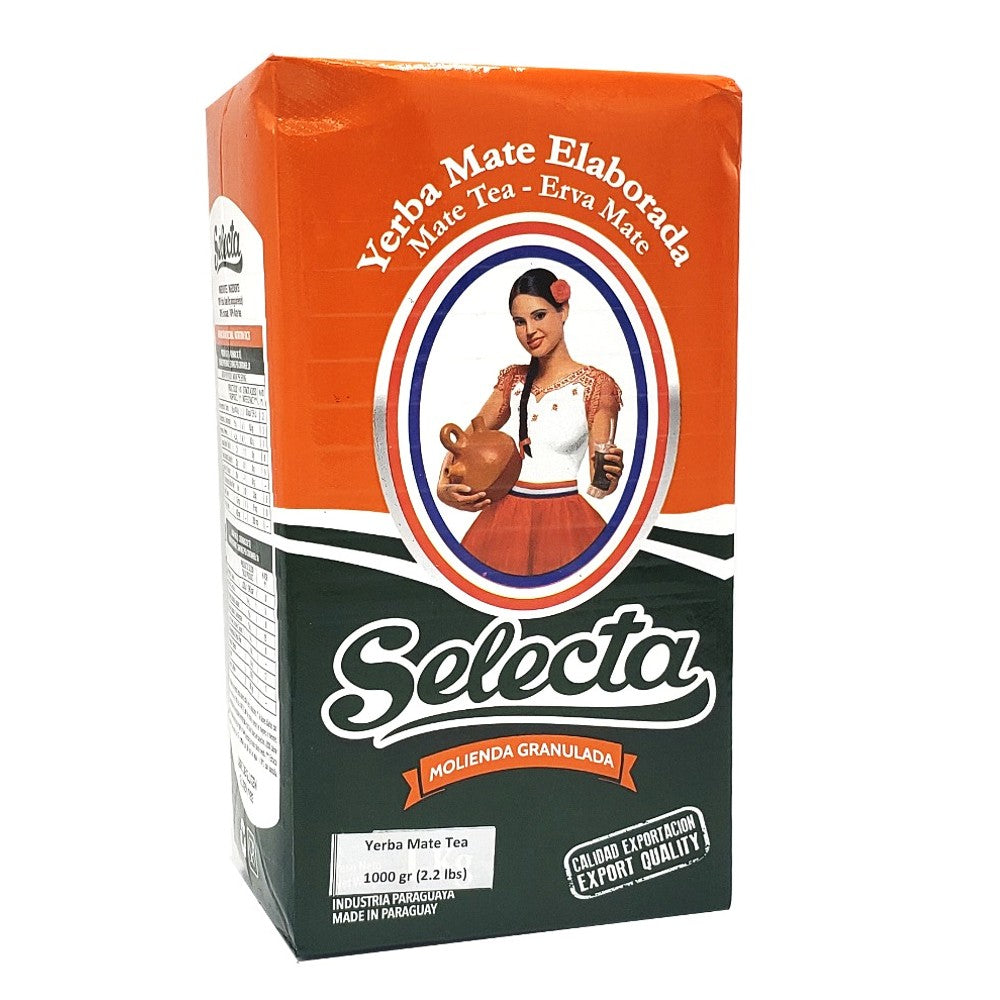 Selecta Traditional Yerba Mate 10 x 1 kg (2.2 lbs)